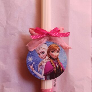 Λαμπάδα Έλσα και Άννα Frozen