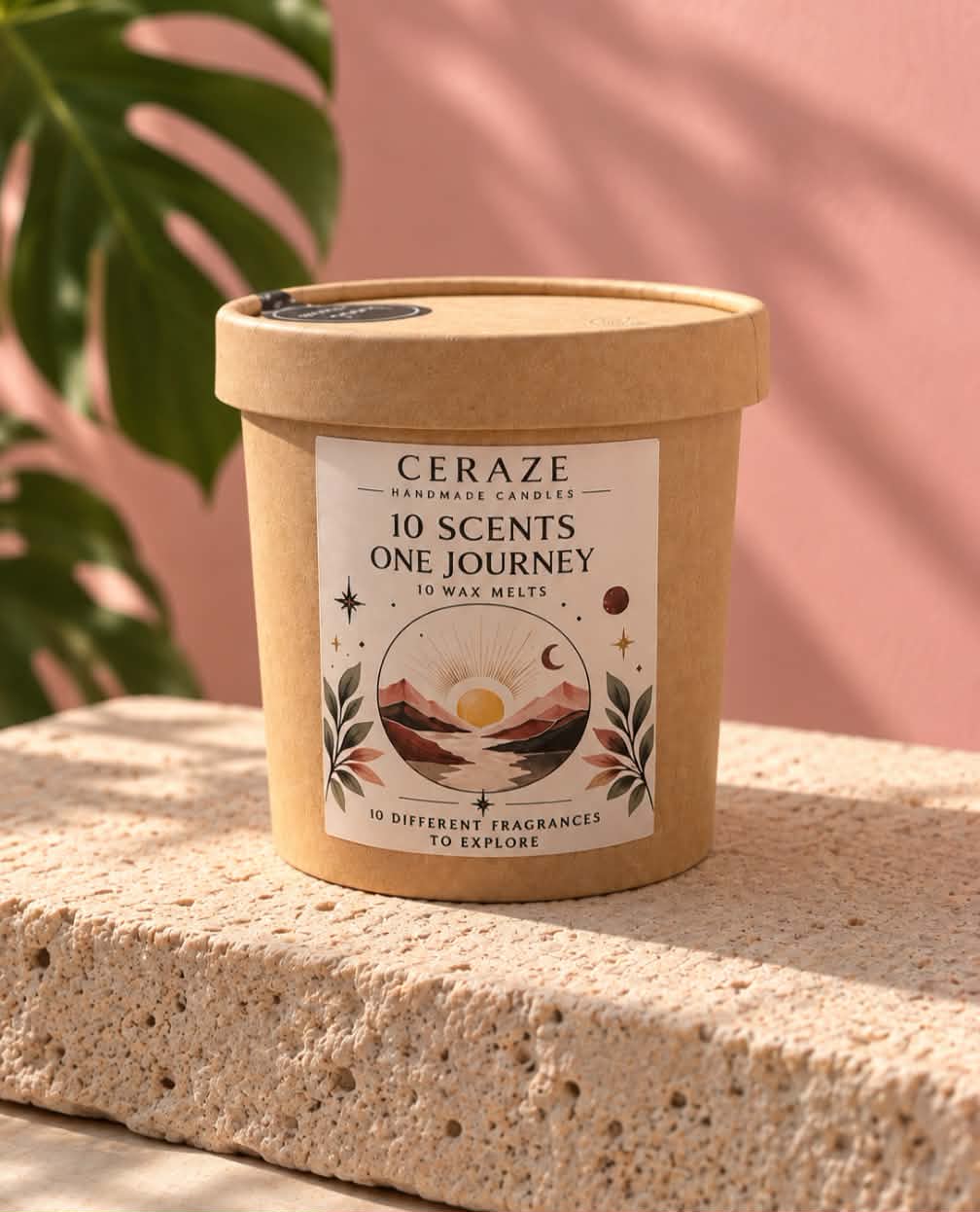 ''A JOURNEY THROUGH SCENTS'' 10 wax melts