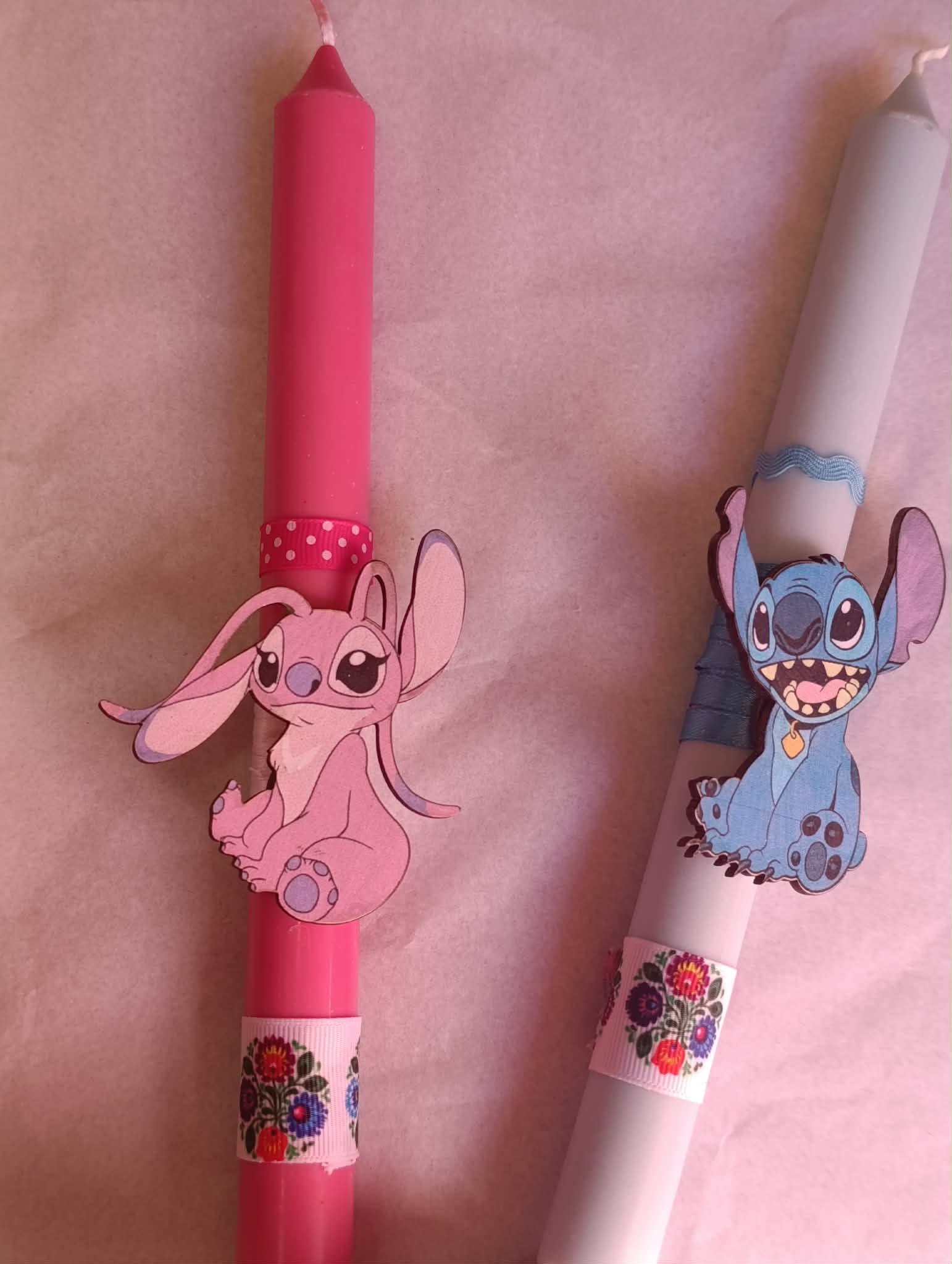 Λαμπάδα Angel and Stitch - Image 2