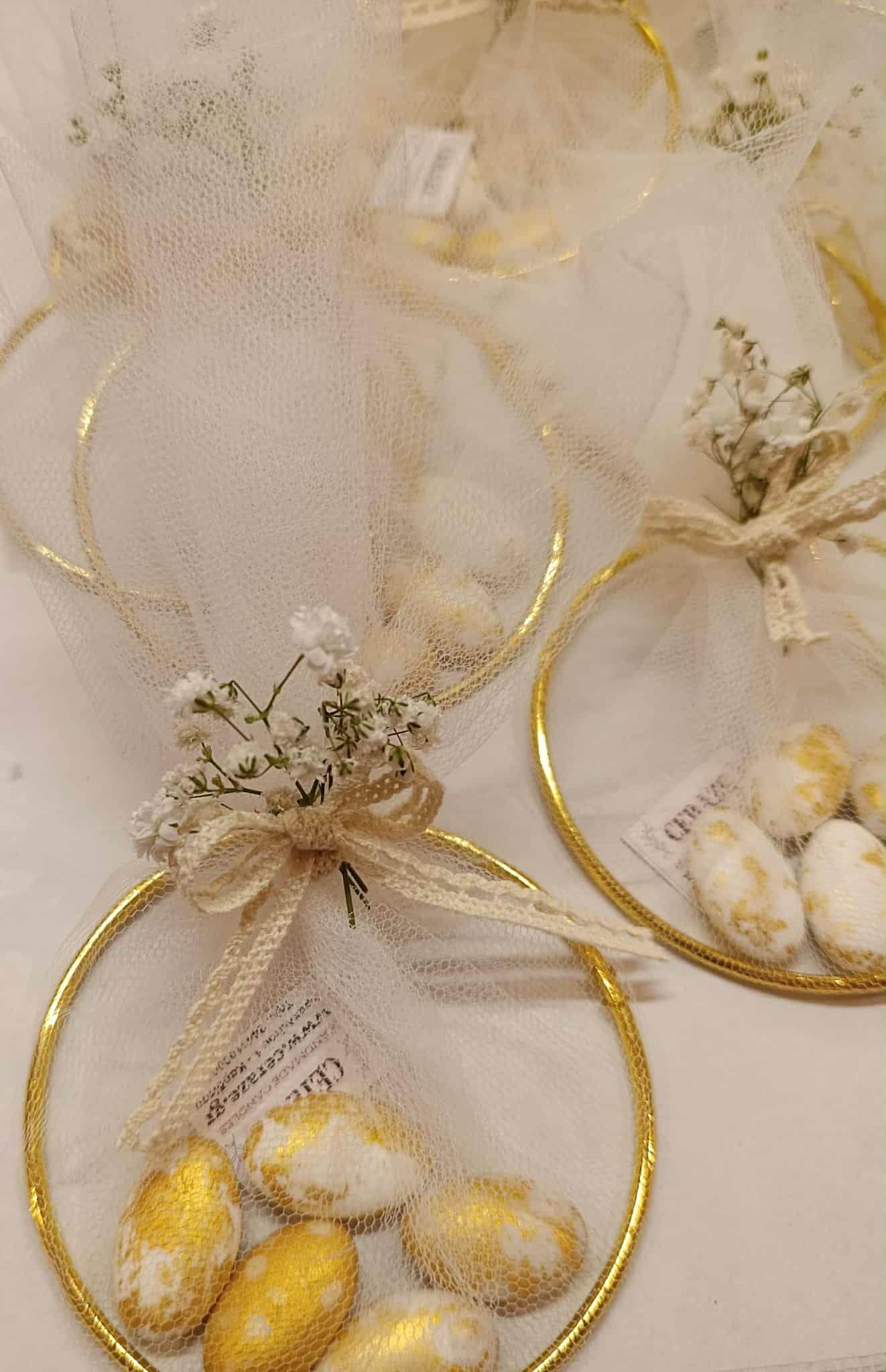 Μπομπονιέρα με χρυσό κρικάκι - Image 7