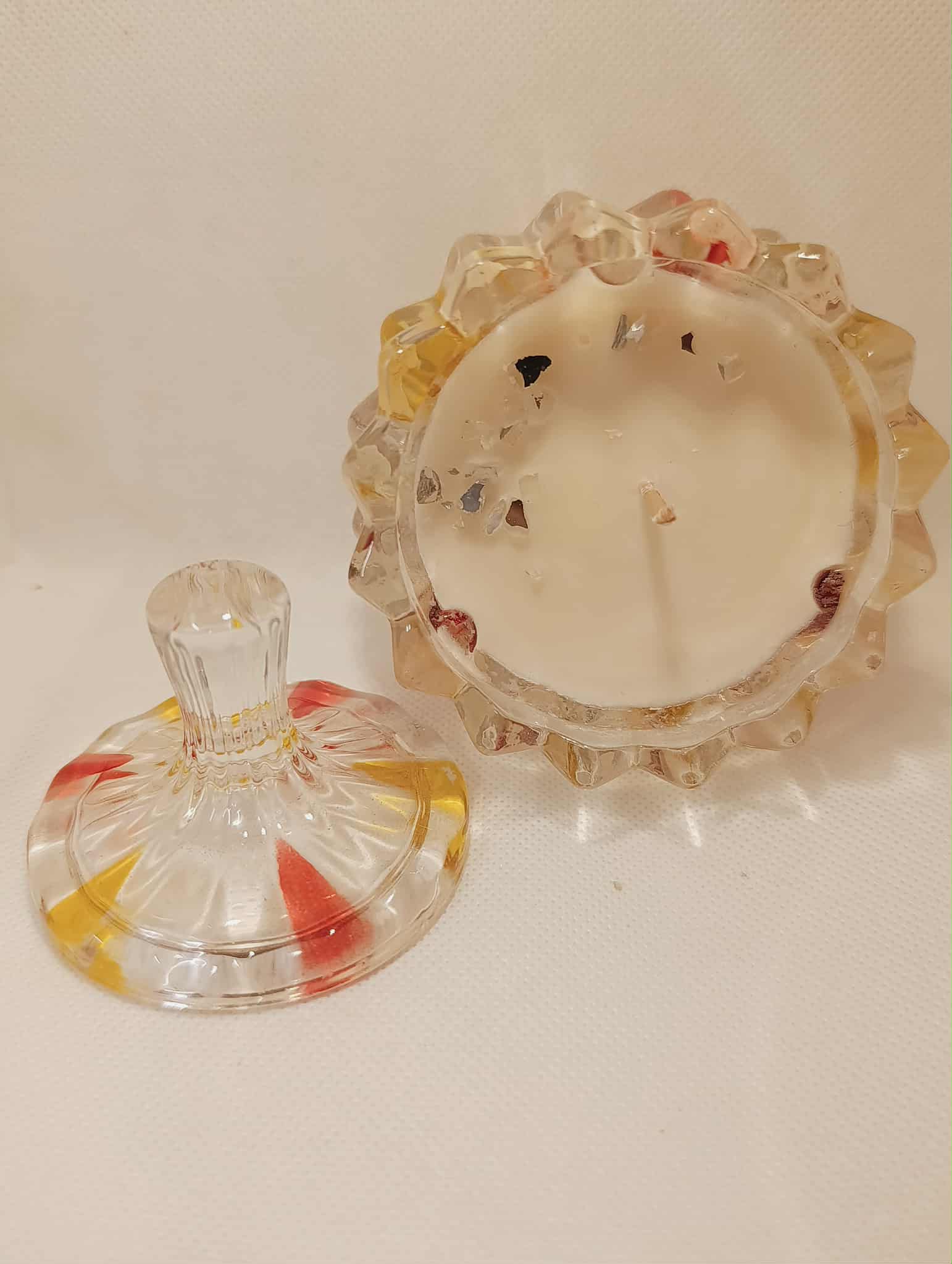 Κερί σε φοντανιέρα γυάλινη - Image 6