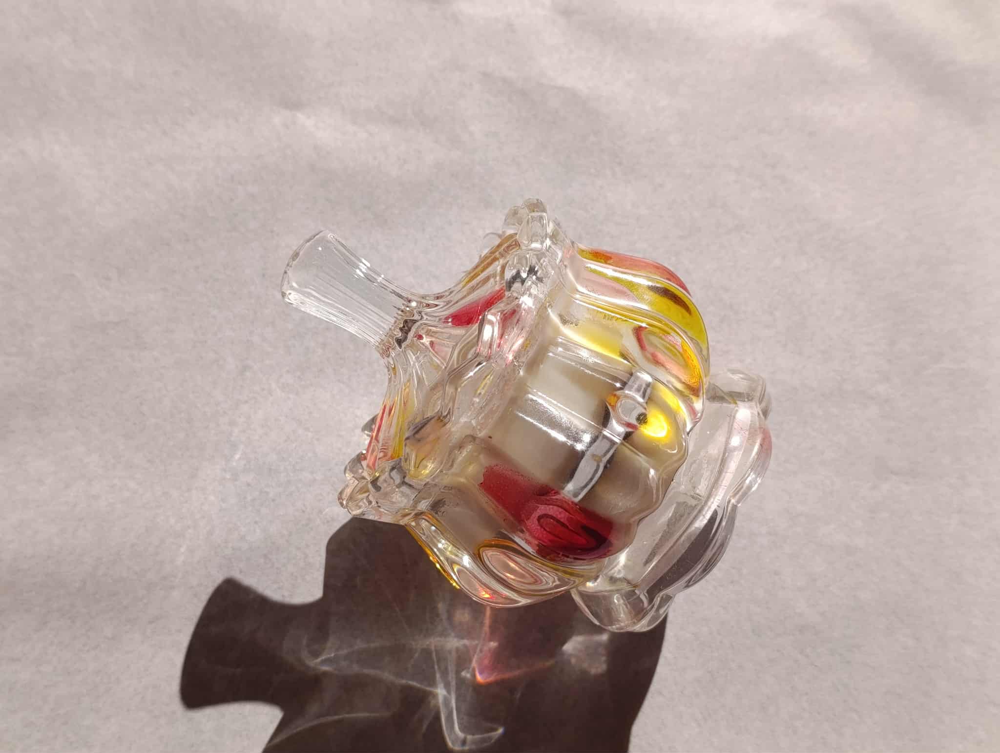 Κερί σε φοντανιέρα γυάλινη - Image 3